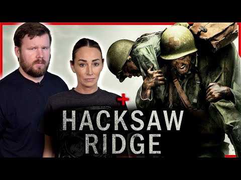 My wife watches HACKSAW RIDGE for the FIRST time || Movie Reaction