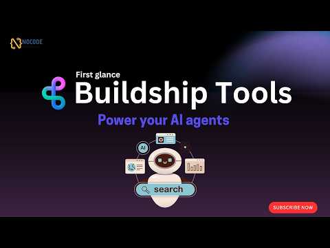 Buildship Tools - First Glance | Make your AI agents Super Smart in Minutes!