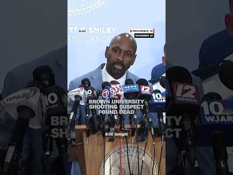 Brown University shooting suspect found dead