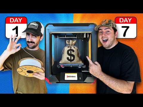 Can 2 Morons Start a 3D Printing Business in 1 Week?