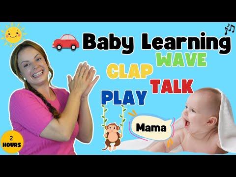 Baby Learning With Miss Katie, First Words, Gestures, & Nursery Rhymes for Babies - Toddler Videos