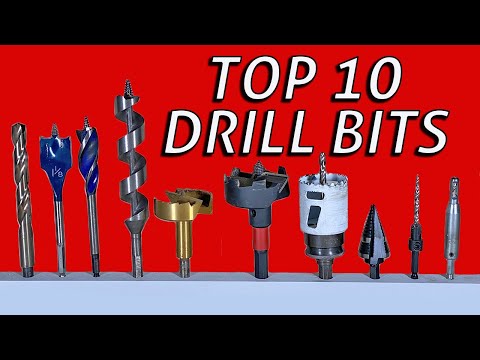 Top 10 Drill Bits And How To Use Them