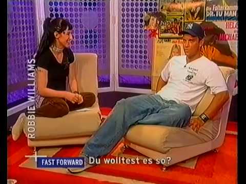 Robbie Williams 2000 Interview @ Charlotte Roche (Fast Forward, Viva Zwei)
