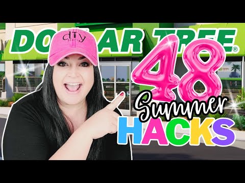 48 🤯 Dollar Tree HACKS You Must Try This Summer! Dollar Tree DIY Crafts