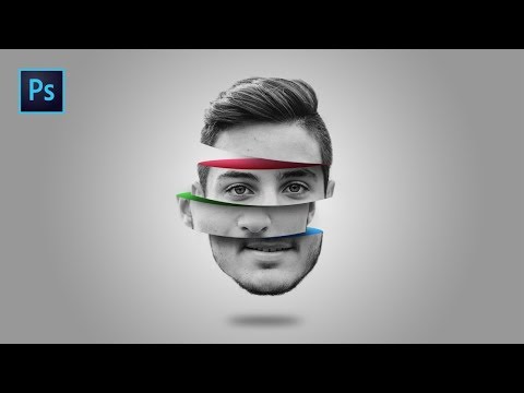 DÉCOUPER UN VISAGE EN TRANCHES SUR PHOTOSHOP ! [TUTORIEL]