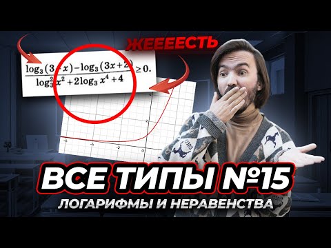 Логарифмы и неравенства: решение задания 15 ЕГЭ математика ПРОФИЛЬ | Умскул