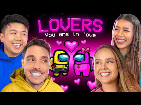 Among Us IRL with LOVERS Roles!