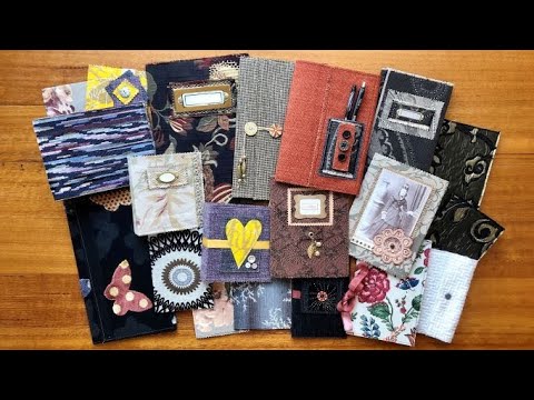 Quick and Easy MASS MAKING Junk Journal Covers - Tutorial