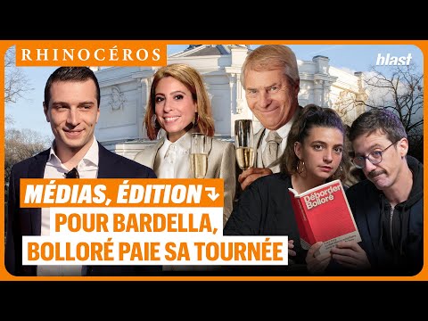 🦏 MÉDIAS, ÉDITION : POUR BARDELLA, BOLLORÉ PAIE SA TOURNÉE