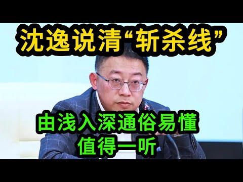2025年末“斩杀线”一词为何突然爆火？沈逸深挖拆解底层逻辑，听懂后才知中国有多好！