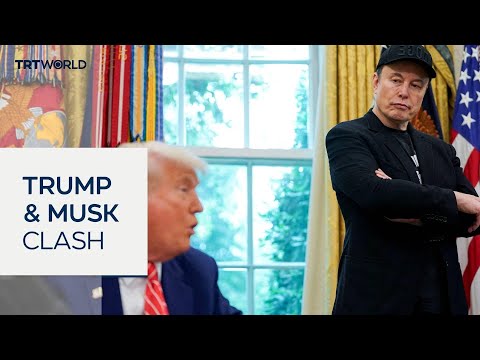 Trump and Musk fall out in war of words over social media