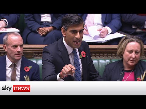 PMQs: Rishi Sunak pressed on 'broken' asylum system