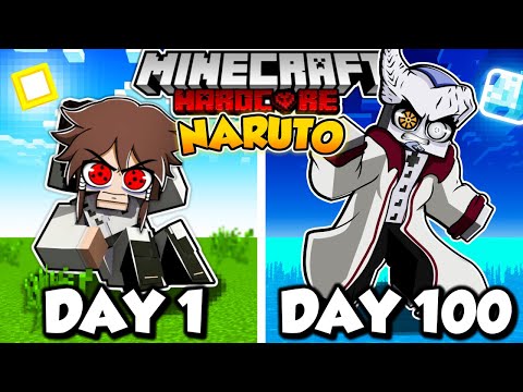 I Survived 100 DAYS as an OTSUTSUKI in Naruto Minecraft!