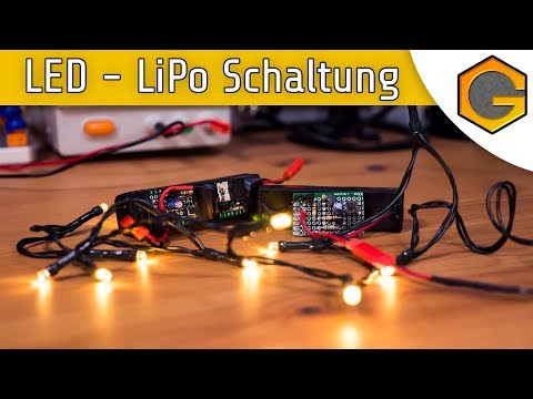 LED - LiPo Schaltung [German/Deutsch]