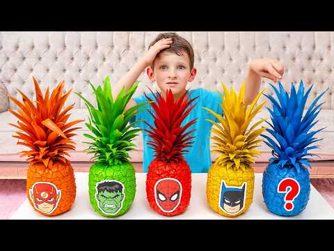 Secret Superman Mission | Kids Dressed as Superheroes Vania Mania Kids