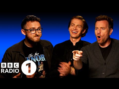 "NOB!" 😂 Ewan McGregor and Hayden Christensen on Obi-Wan Kenobi, Darth Vader and... Ali's t-shirt!?