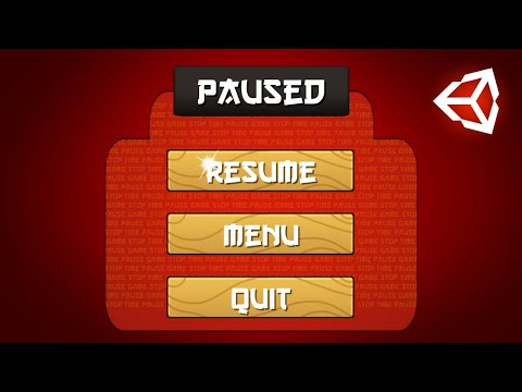 PAUSE MENU in Unity! 2020 Tutorial