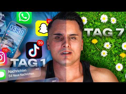 1 WOCHE OHNE HANDY I Dopamin Detox Selbstexperiment