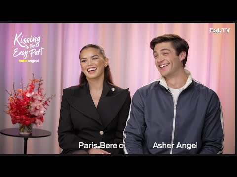 Paris Berelc  & Asher Angel  reveal "KISSING IS THE EASY PART" on TUBI