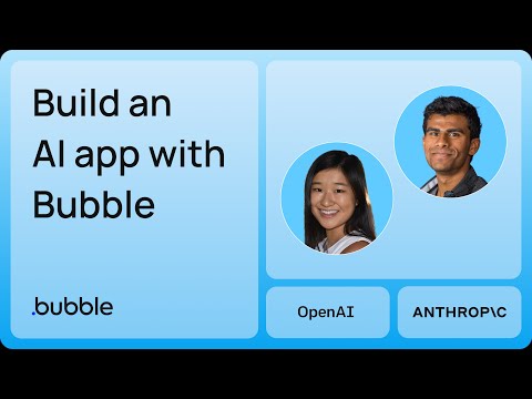 Build an AI App with Bubble