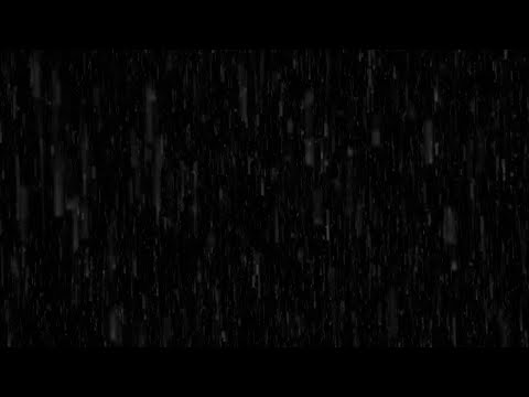 Best Heavy Rain Sound For Relaxation - Black Screen | 24 Hours NO ADS Relaxing, Sleep