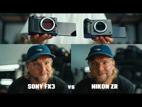 Nikon ZR vs Sony FX3 // Side by Side Comparison Footage