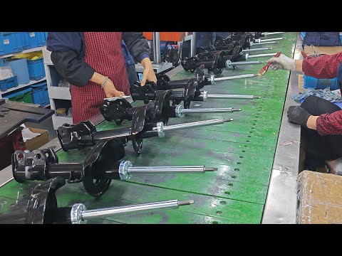 Shock Absorber Full Production Process: Spring • Welded Tubes • Precision Tubes • Piston Rod..