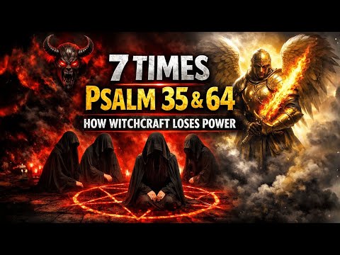 🔥 God Just Revealed: 7 TIMES Psalm 35 & 64 — This Is How Witchcraft Loses Power