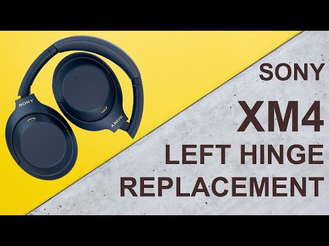 How to Replace the Left Hinge Swivel on Sony WH-1000XM4 Headphones | Step-by-Step Repair Guide