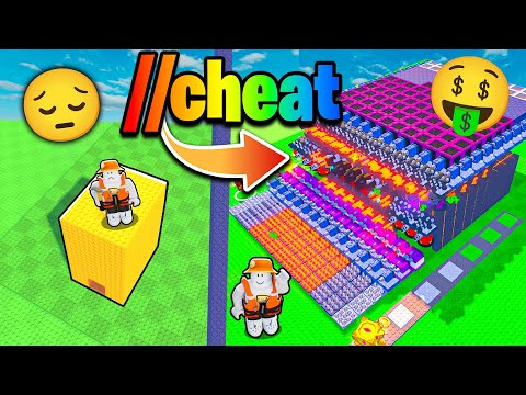 I Cheated in Roblox Build Battle to build the SAFEST Base in Roblox