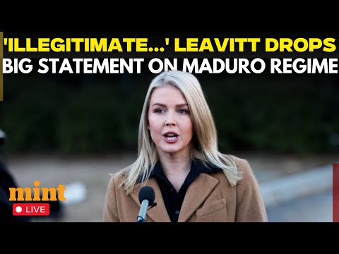 Leavitt LIVE: White House Calls Maduro Regime ‘Illegitimate' | US Venezuela Tensions Spike | Trump
