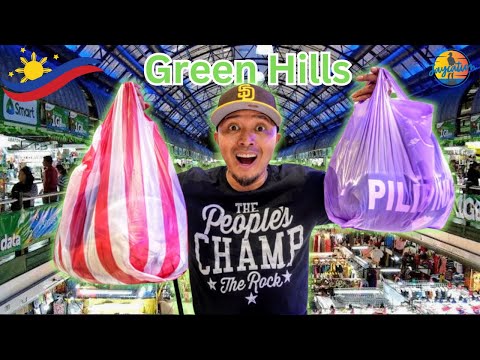 FAKE GOODS Shopping at Green Hills Mall & Tiangge in Metro Manila Philippines 🛍️🇵🇭