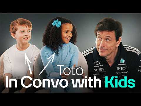 Toto Wolff like you've never seen him before! 🤣 | In Convo With Kids