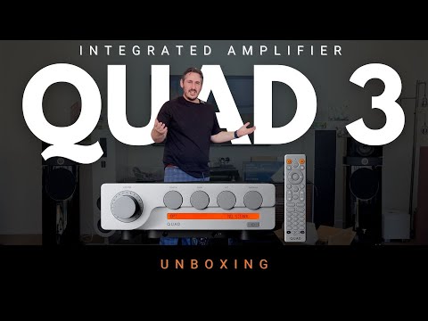 Quad 3 Integrated Amp — Heritage Meets Hi-Res - UNBOXING