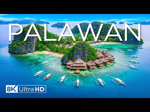 Palawan 8K – Explore Limestone Cliffs, Turquoise Lagoons & the Philippines’ Untouched Island Beauty