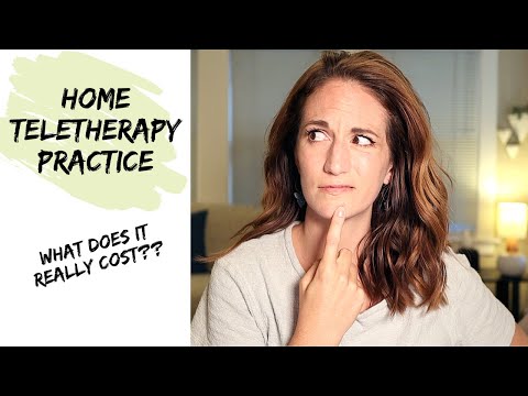 Cost of Starting a Home Teletherapy Practice