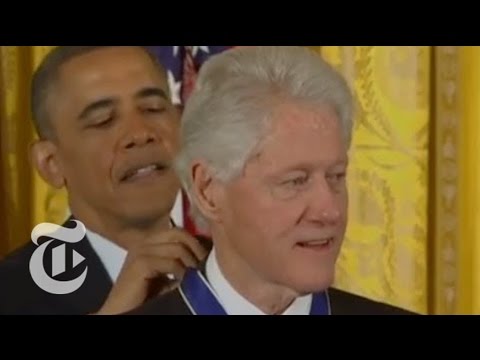 Obama Awards Presidential Medal of Freedom to Bill Clinton, 15 Others | The New York Times