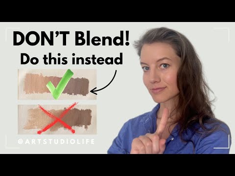 Why you should NOT blend oil paint