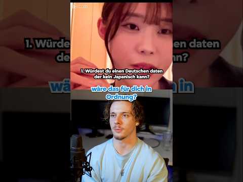 Eine Japanerin Daten ohne Japanisch zu können? Ich hab Frage nach 🇯🇵🇩🇪