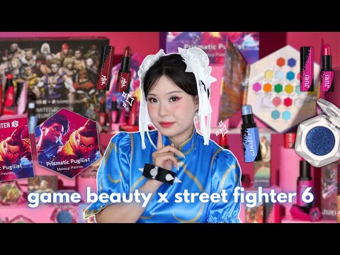 GAME BEAUTY x STREET FIGHTER 6 🥊 full collection review!!