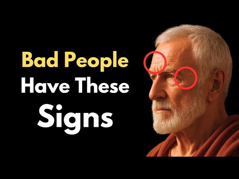 10 EVIDENT Signs that there is a EVIL person next to you | Stoic Philosophy