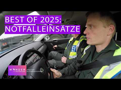 BEST OF 2025: Die härtesten Polizei-Einsätze & krassesten Unfälle!