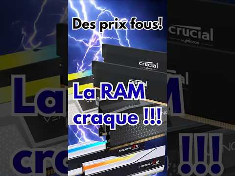 RAM DDR4 et DDR5 au Q4 2025 : Pourquoi ça explose ? La vérité en bref!