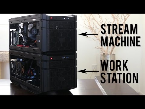 Two Epic PC Builds in the Cooler Master HAF Stacker 915R & 915F
