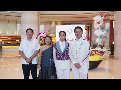 Alex Eala, parents meet with PSC Chair Gregorio