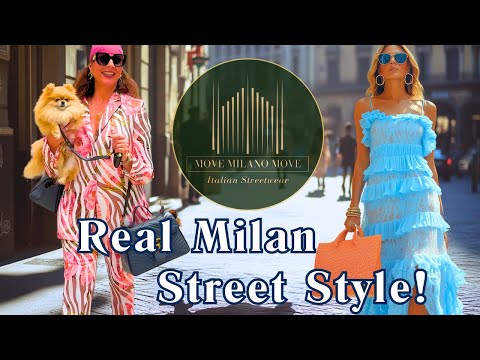 JUNE 2025 Italian Street Style 🇮🇹: What Are People Wearing in Milan
