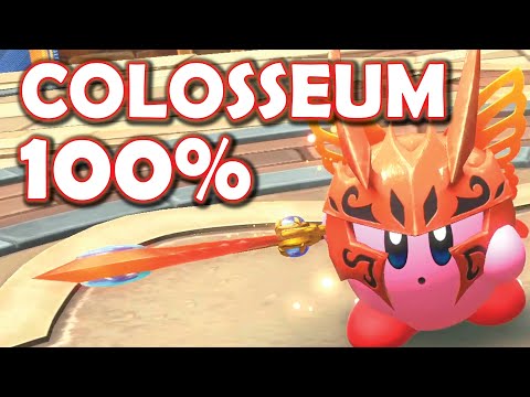 Kirby and the Forgotten Land - FULL BOSS RUSH!! (Complete Colosseum Playthrough)
