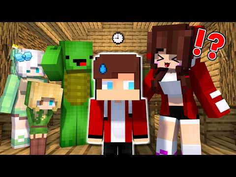 MAIZEN : A Tiny JJ’s School Day!? - Minecraft Animation JJ & Mikey