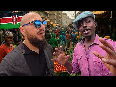 Avoiding Every Trouble In Kenya's Chaotic Market In Nairobi 🇰🇪 (deep inside Gikomba Market)