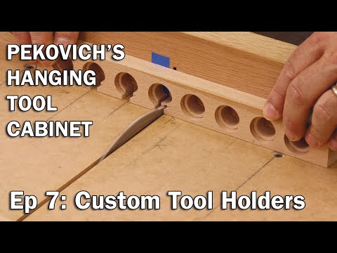 Custom Tool Holders with Mike Pekovich–Hanging Tool Cabinet 7